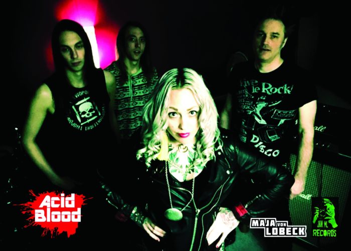ACID BLOOD LP postcard 01