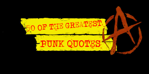 punk quotes and sayings