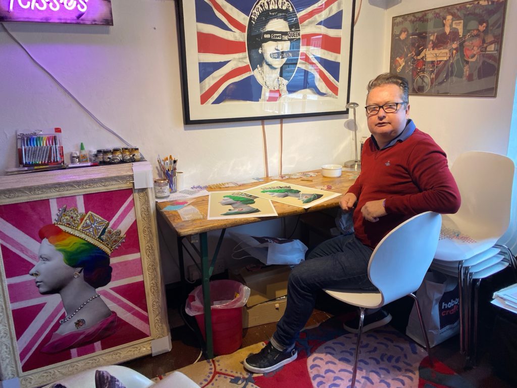 mark at work