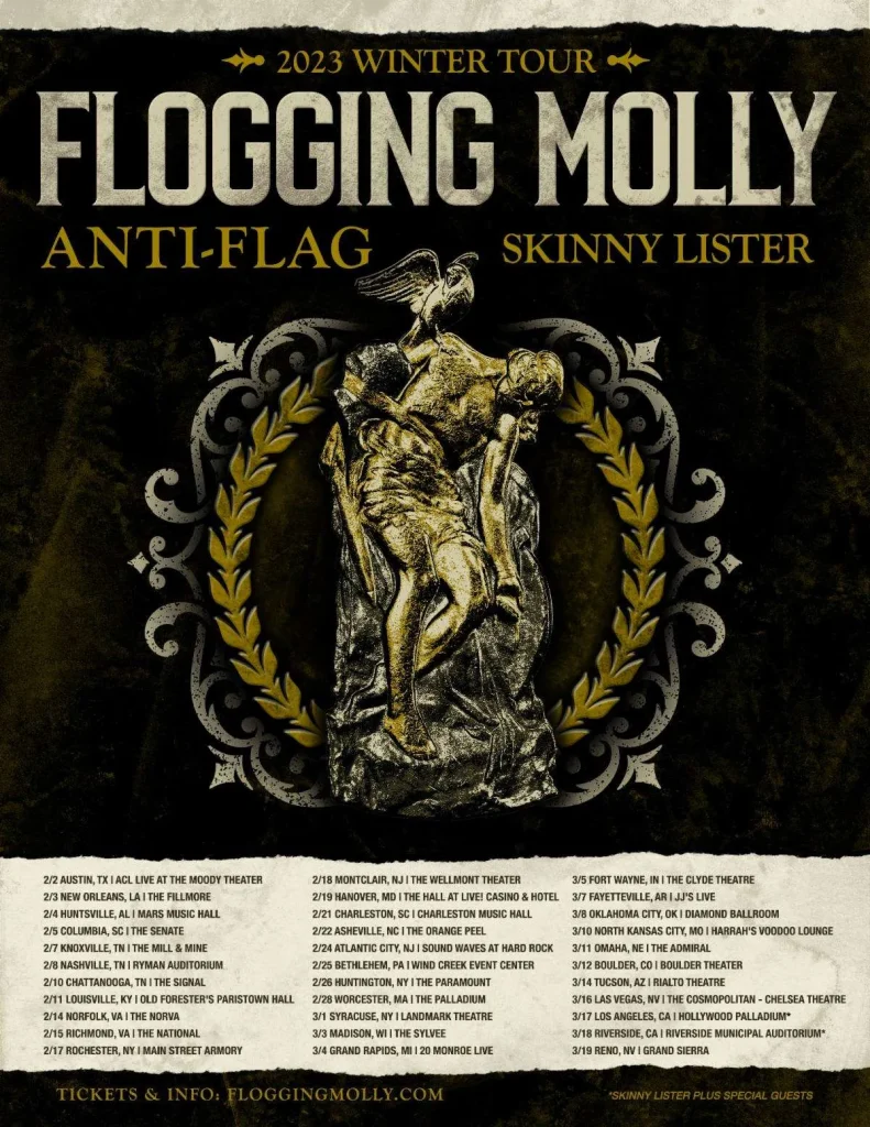 anti flag flogging molly tour