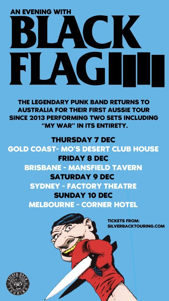 Black Flag re-form for album and tour, Punk