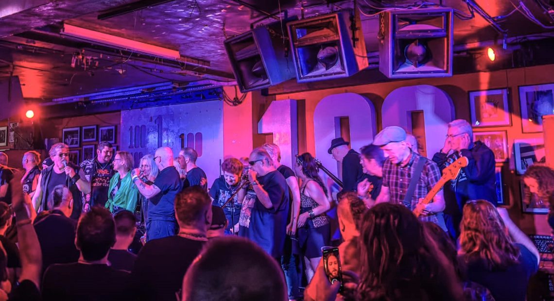 Menace at the 100 Club for Noel's 69th Birthday