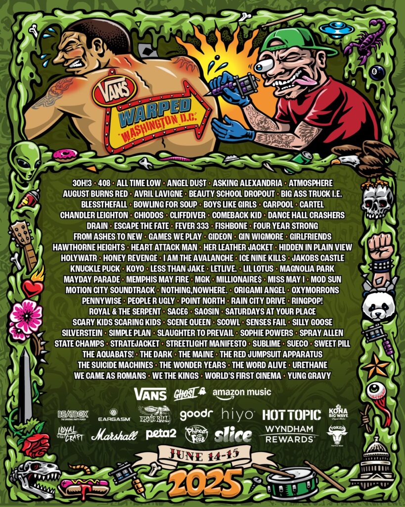 Vans Warped Tour 2025 Washington