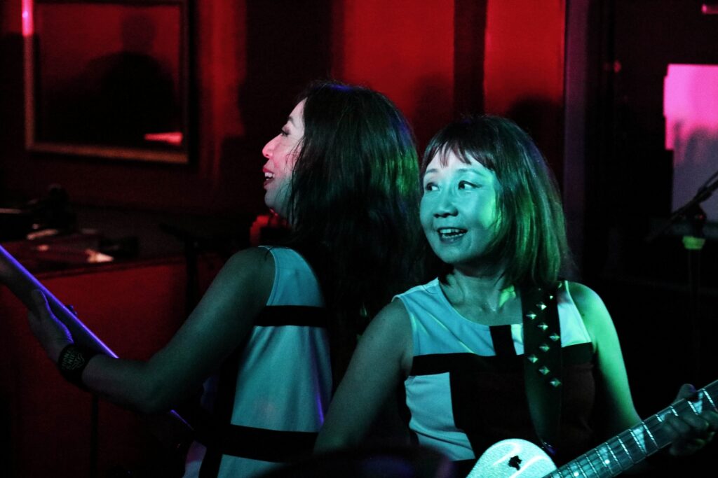 Atsuko and Naoko - Shonen Knife at Facebar May 2025 by Ian Ladlaw