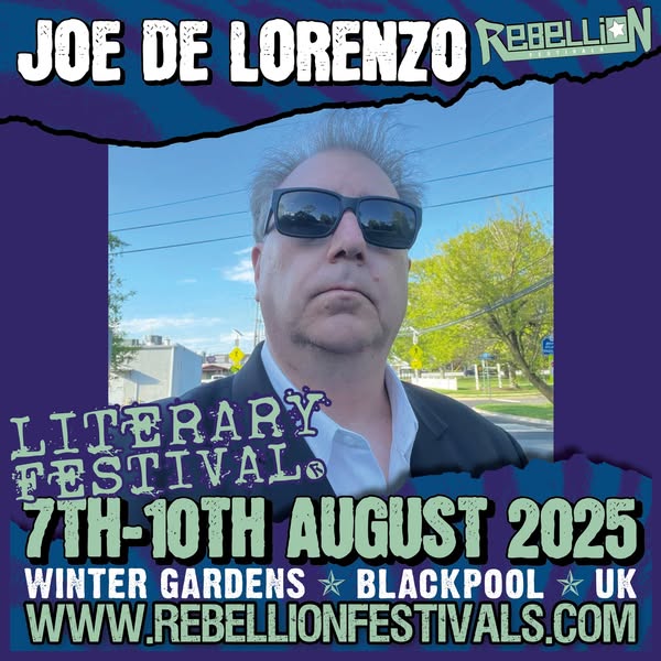 Joe de Lorenzo Literary stage
