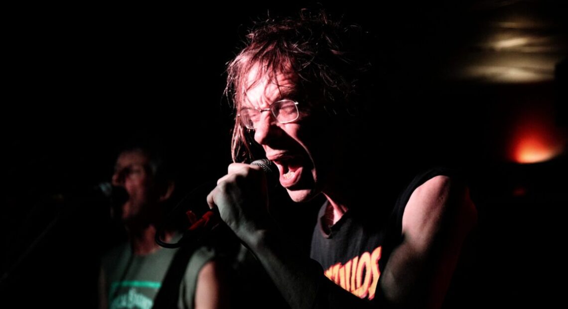 Subhumans main - photo by Ian Ladlow