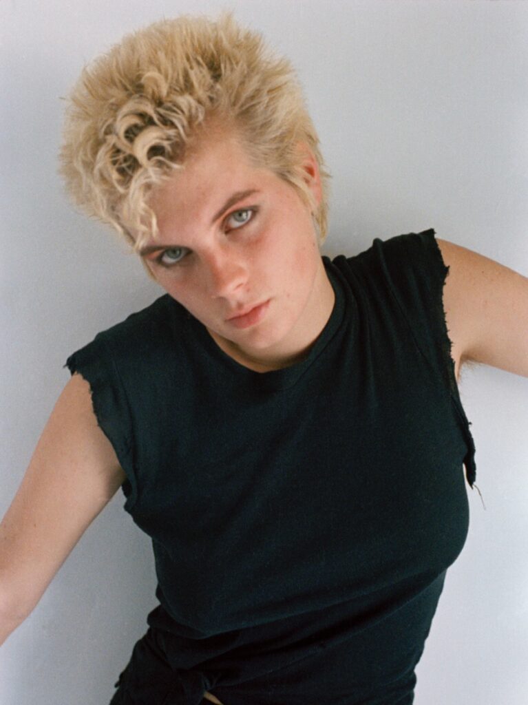Penelope Houston c1978 by Chris Stein