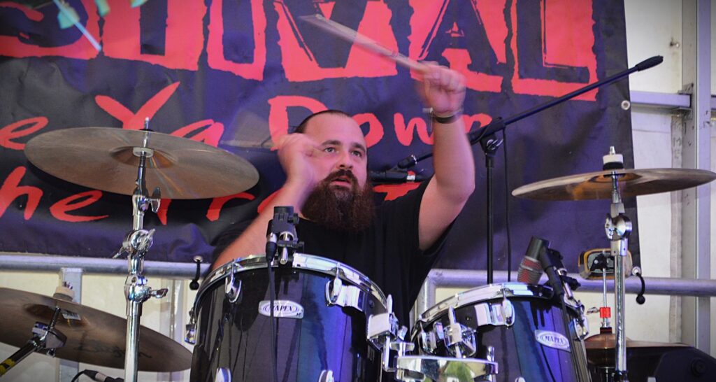 Rage DC - Joe on drums