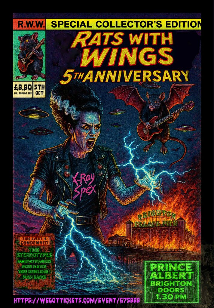 Rats With Wings 5th Anniversary poster