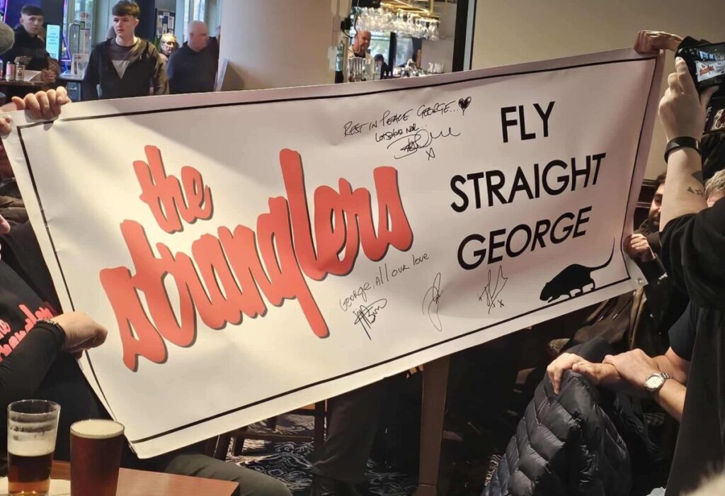 Fans tribute to George