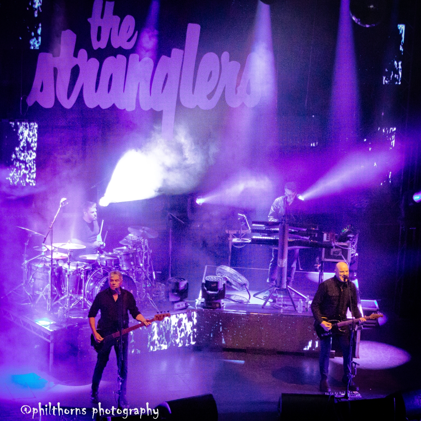 The Stranglers band 2 Leeds 2025 by Phil Thorns