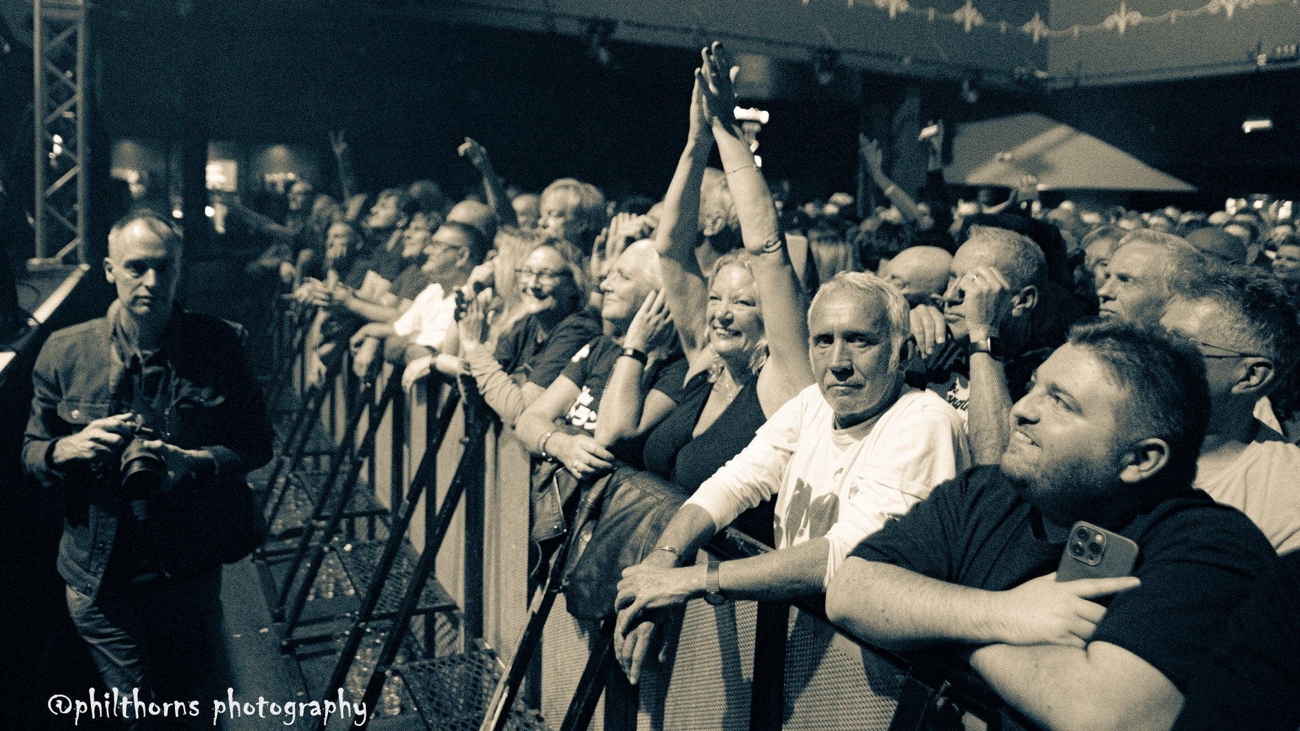 The Stranglers crowd Leeds 2025 by Phil Thorns