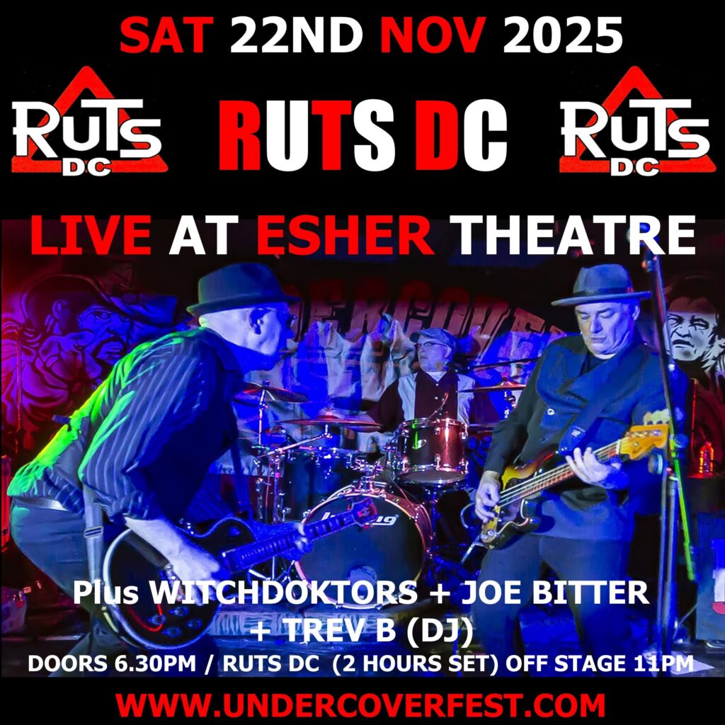 Ruts DC WitchDoktors Joe Bitter Esher 2025 new poster