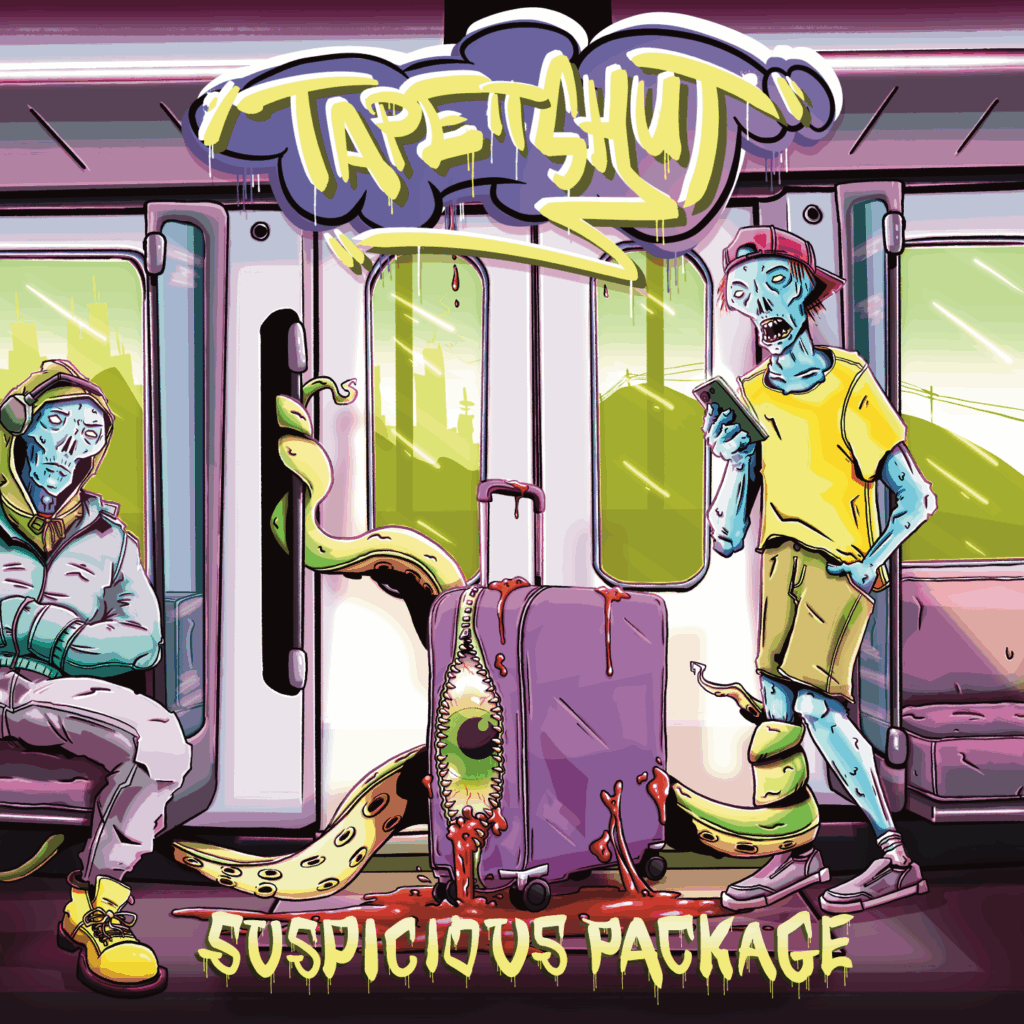 Tape It Shut 'Suspicious Package' album cover