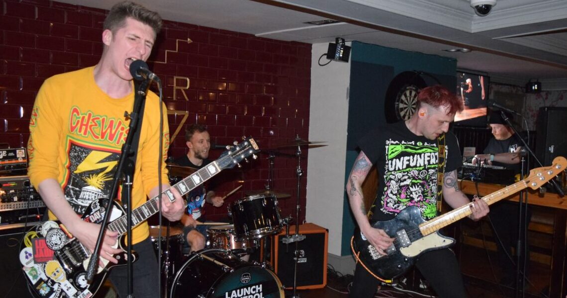 Tape It Shut live in Reading - photo by Ruth Rae