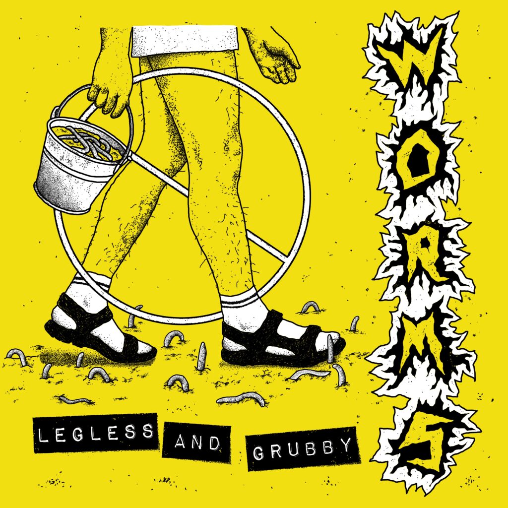 WORMS 'Legless and Grubby' EP Cover