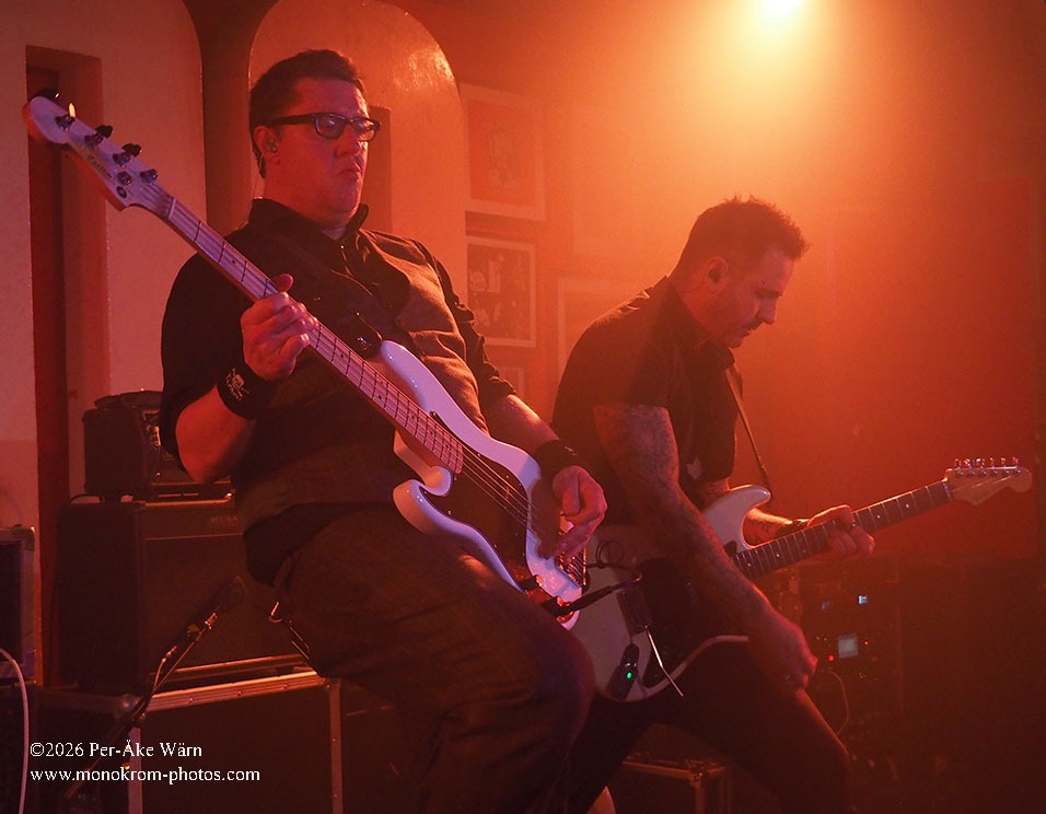 Jon Priestley and Paul Humphreys - The Godfathers - photo © Per-Åke Wärn