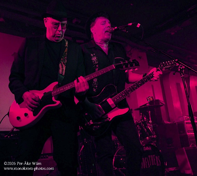 Leigh with WitchDoktors Tony - photo © Per-Åke Wärn