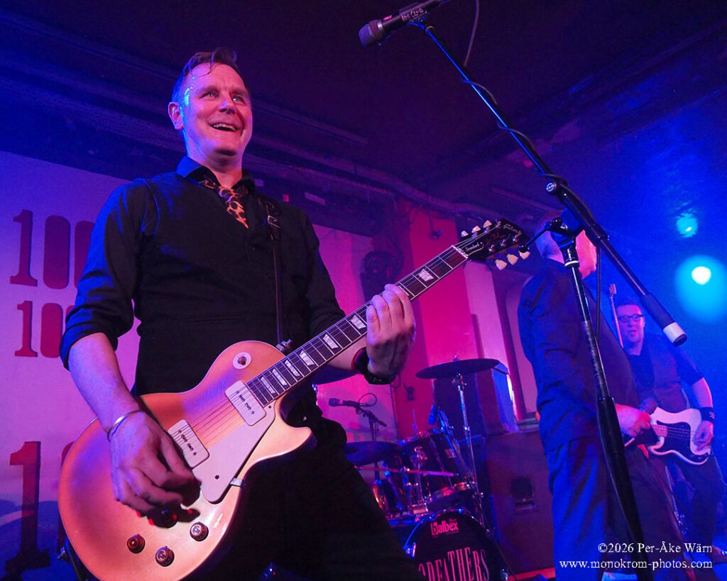 Richie Simpson - The Godfathers - photo © Per-Åke Wärn