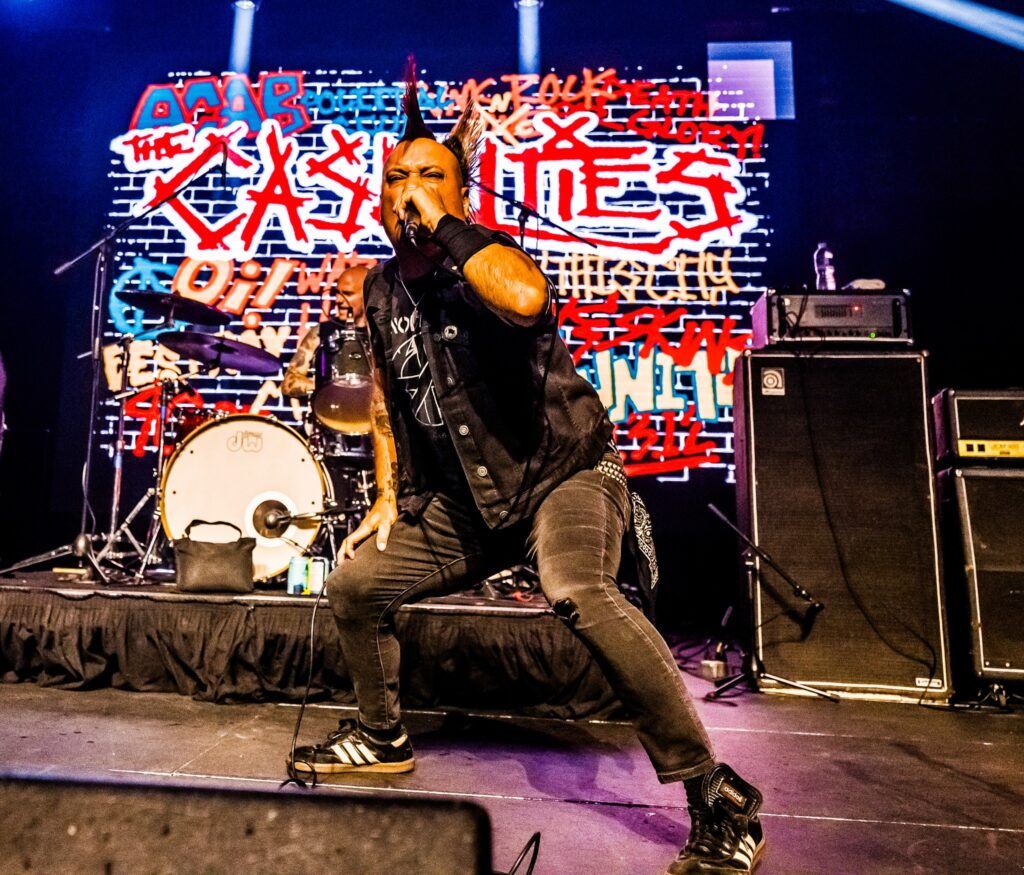 The Casualties - David Rodriguez - photo by Marc Brockhaus