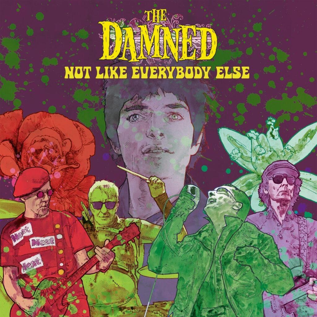 The Damned - Not Like Everybody Else album cover