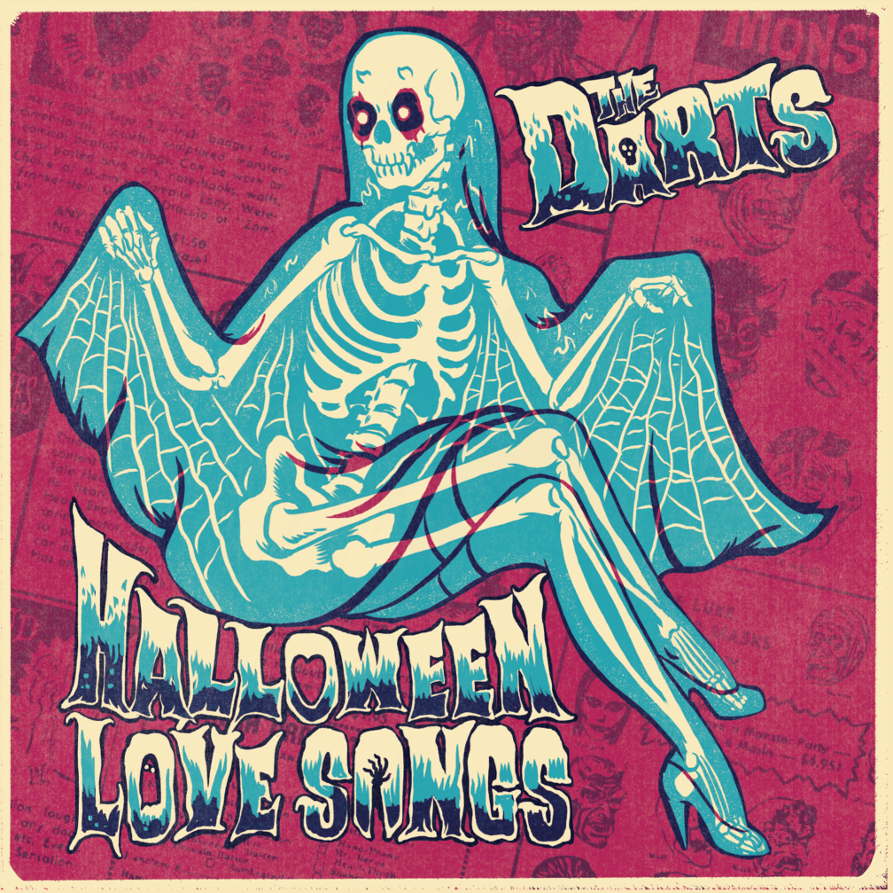 The Darts - 'Halloween Love Songs' album cover