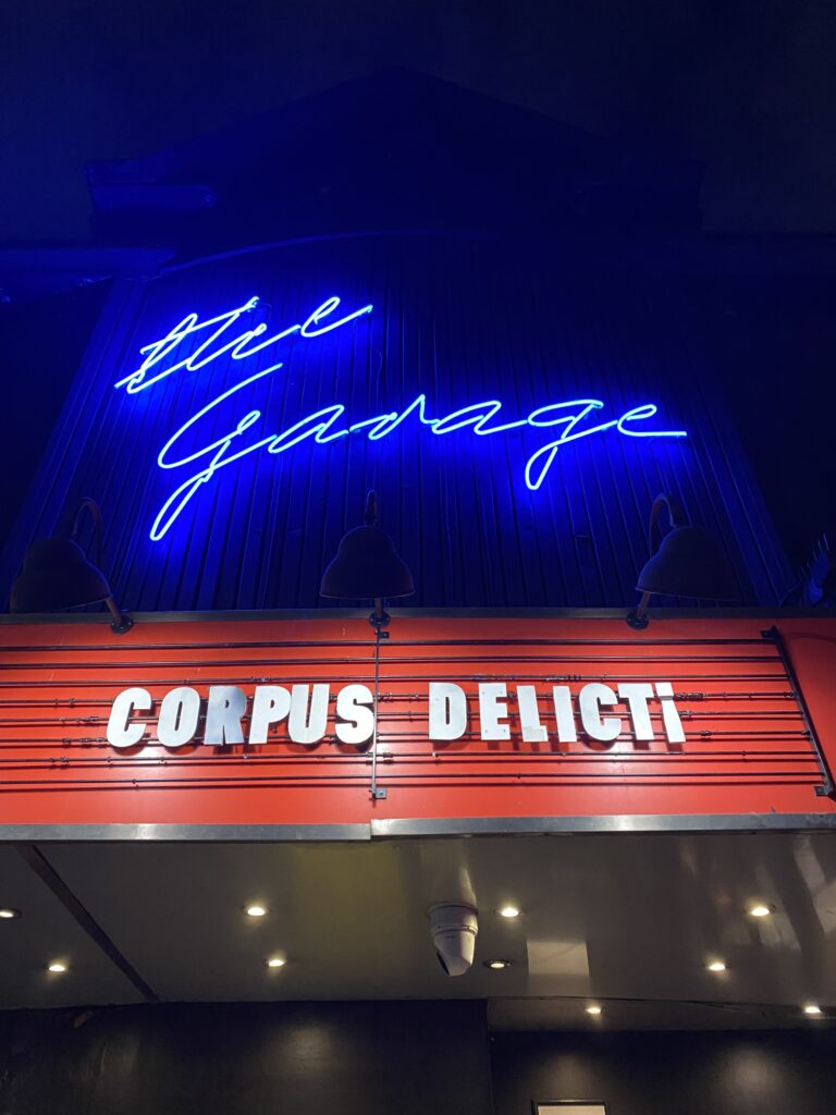 Corpus Delicti at The Garage