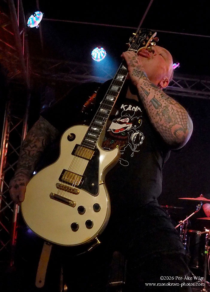 Jonte Andersén - The Bones - Mar 2026 -PlanB Malmo - photo © Per-Åke Wärn