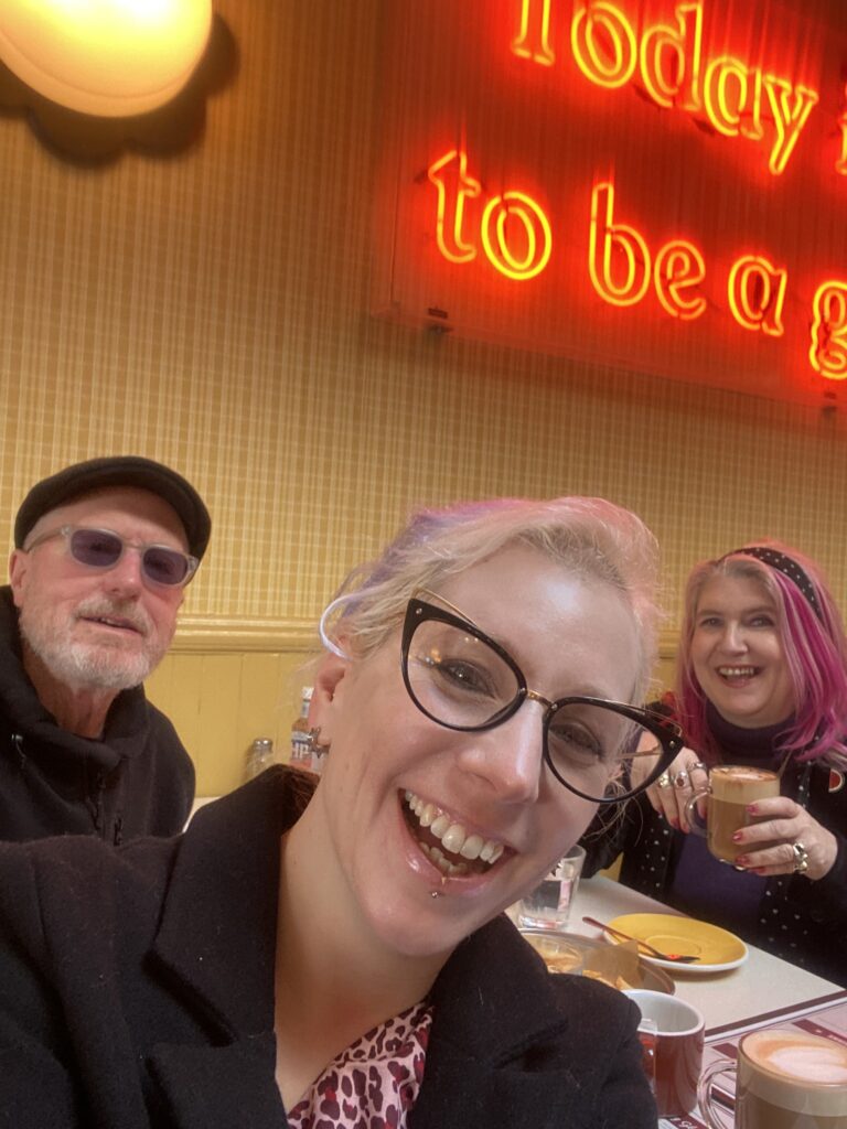 Marie with Steve D and Cherry B