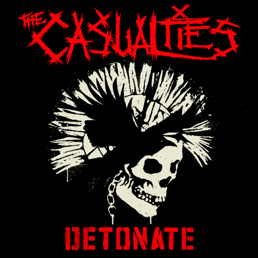 The Casualties - 'Detonate' album cover