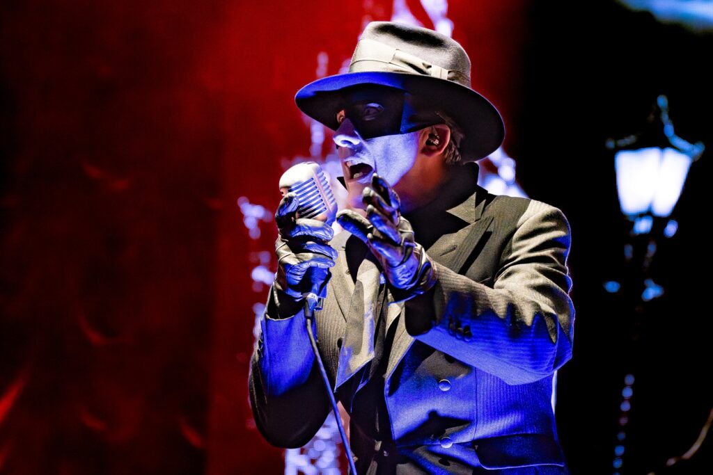 Dave Vanian - The Damned - photo by Louise Phillips