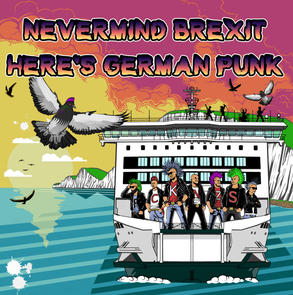 Never Mind Brexit - Here's German Punk album cover