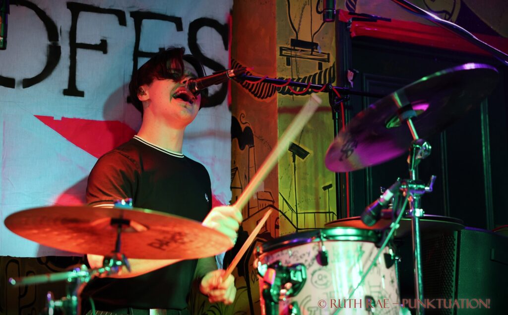 One Offs drums London 18.4.26 - photo © Ruth Rae