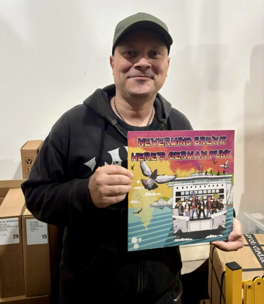 Punk Rock Pigeon Records founder Richard
