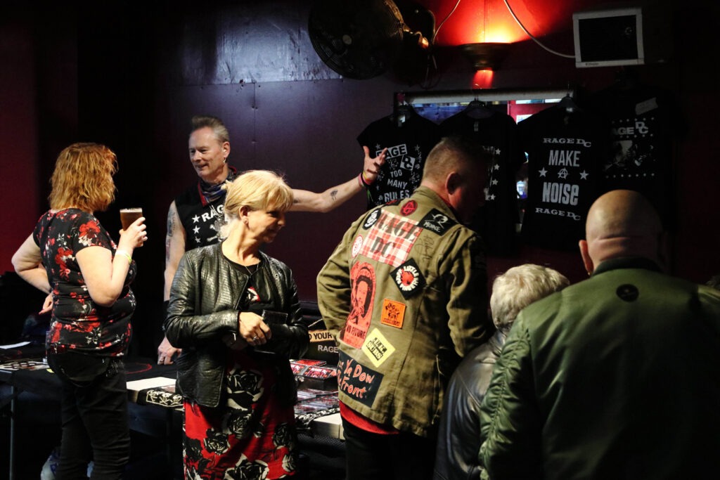 Rage DC Merch - photo by Ian Ladlow