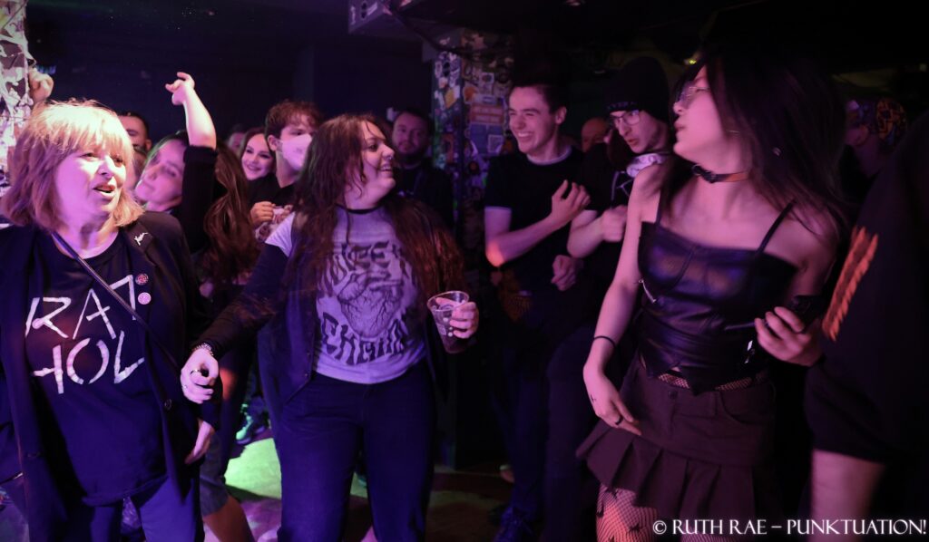 Rat Hole crowd - London 18.4.26 - photo © Ruth Rae
