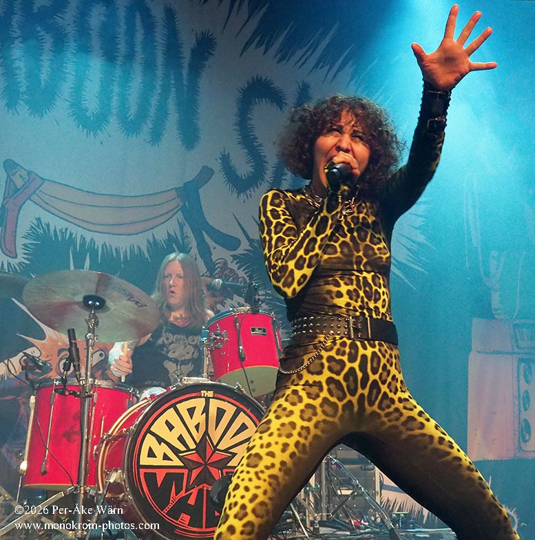 The Baboon Show band - Mejeriet Lund 2026 - photo © Per-Åke Wärn