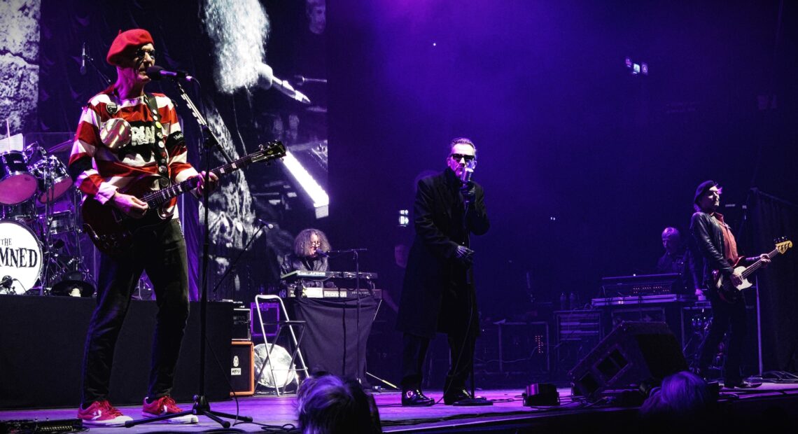 The Damned 2026 - photo by Ian Ladlow