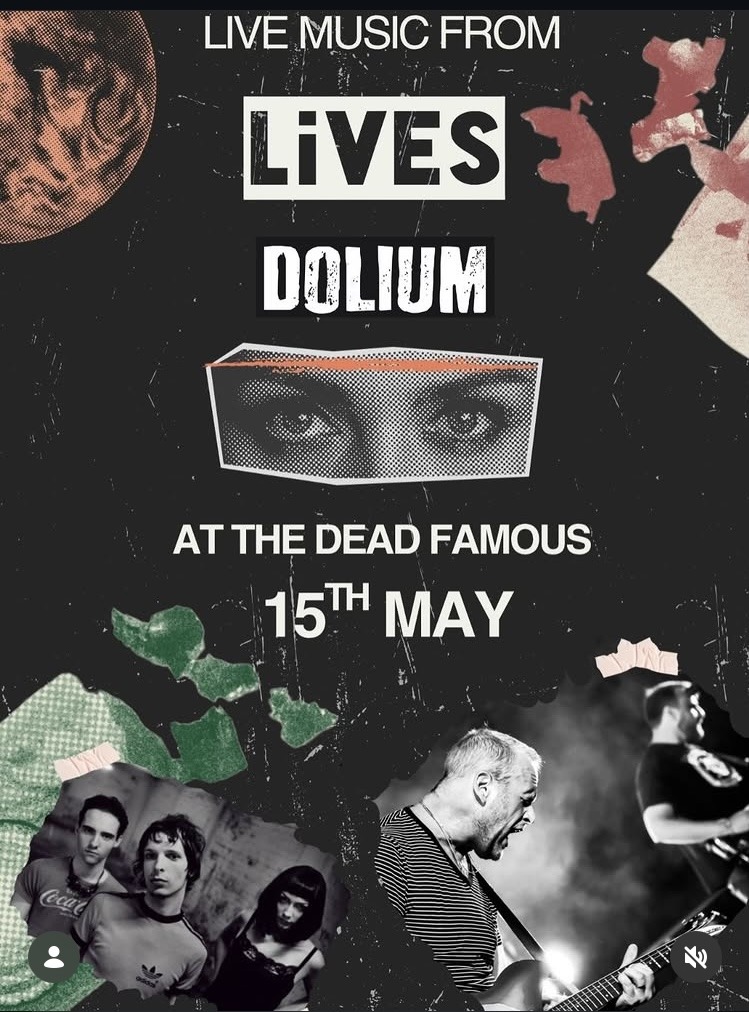LiVES and Dolium Newquay 15th May 2026