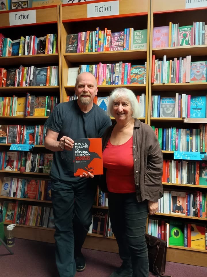 Rich Cross with Sue Cooper from Poison Girls