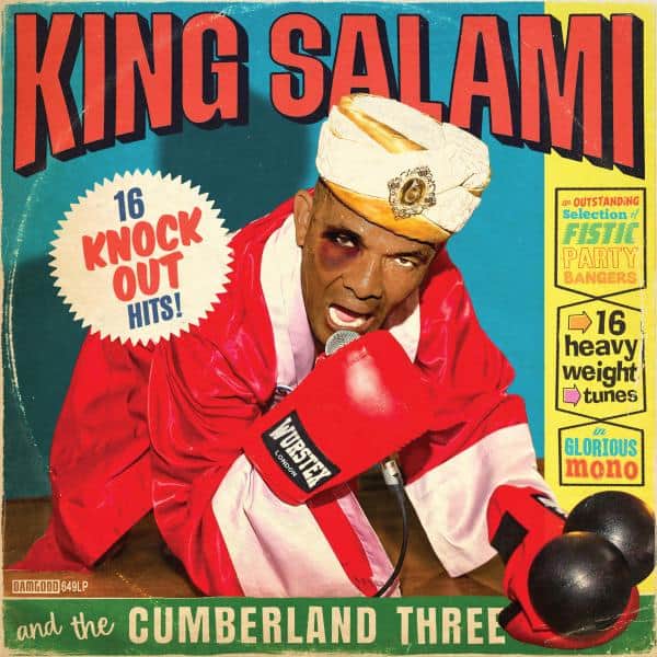King Salami and the Cumberland Three -'16 Knockout Hits' album cover