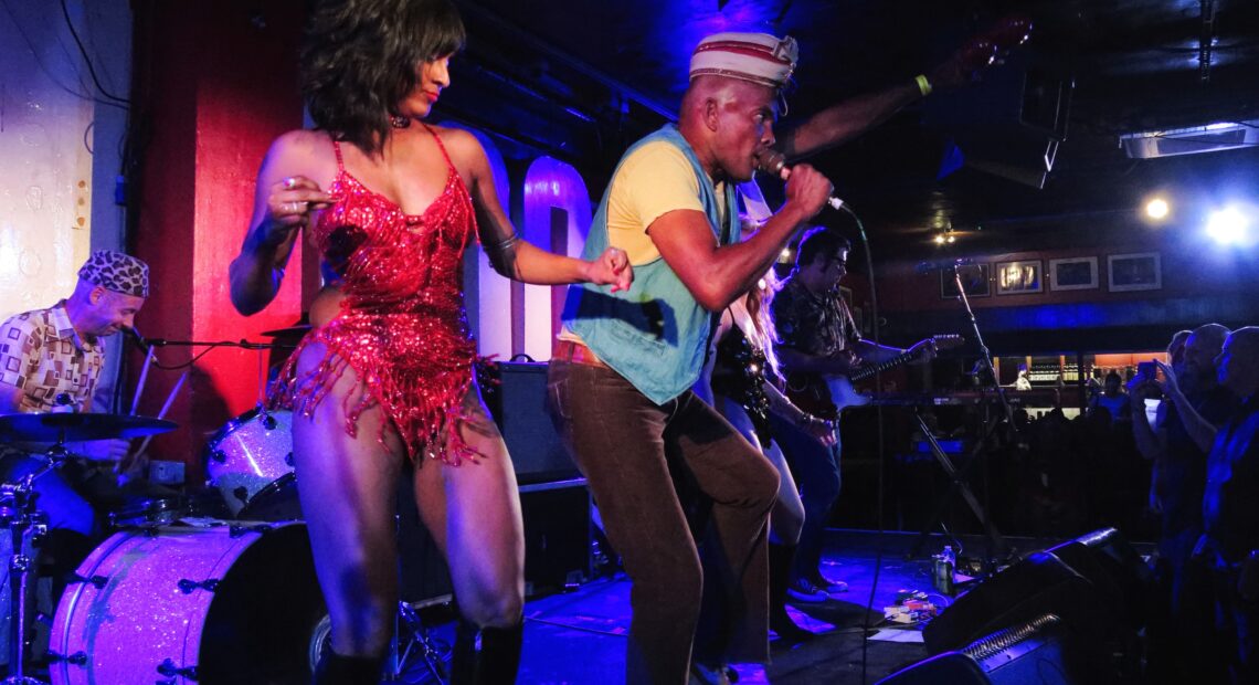 King Salami and the Cumberland Three main - The 100 Club - photo © Ian Ladlow
