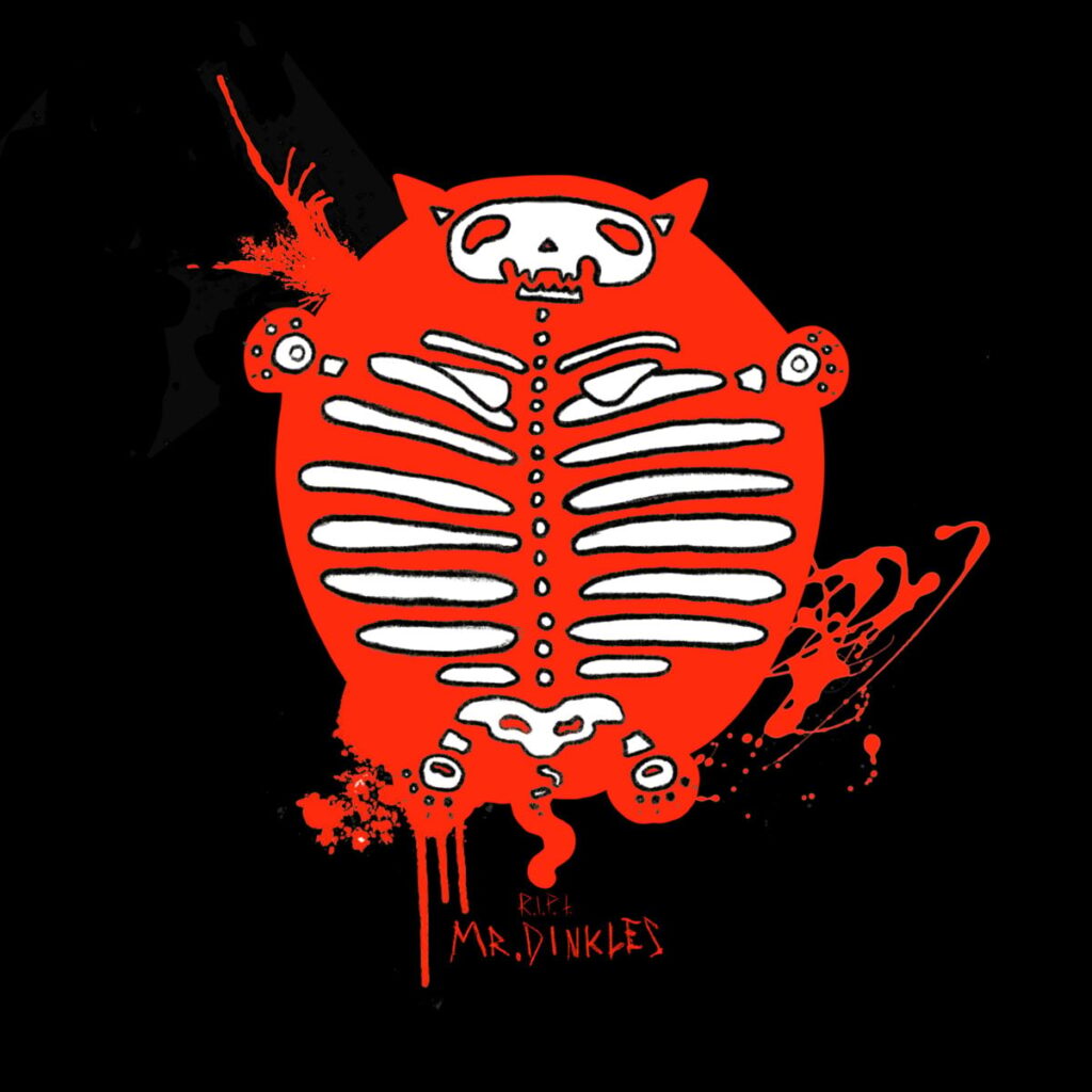 Mr Dinkles 'R.I.P.T.' EP cover