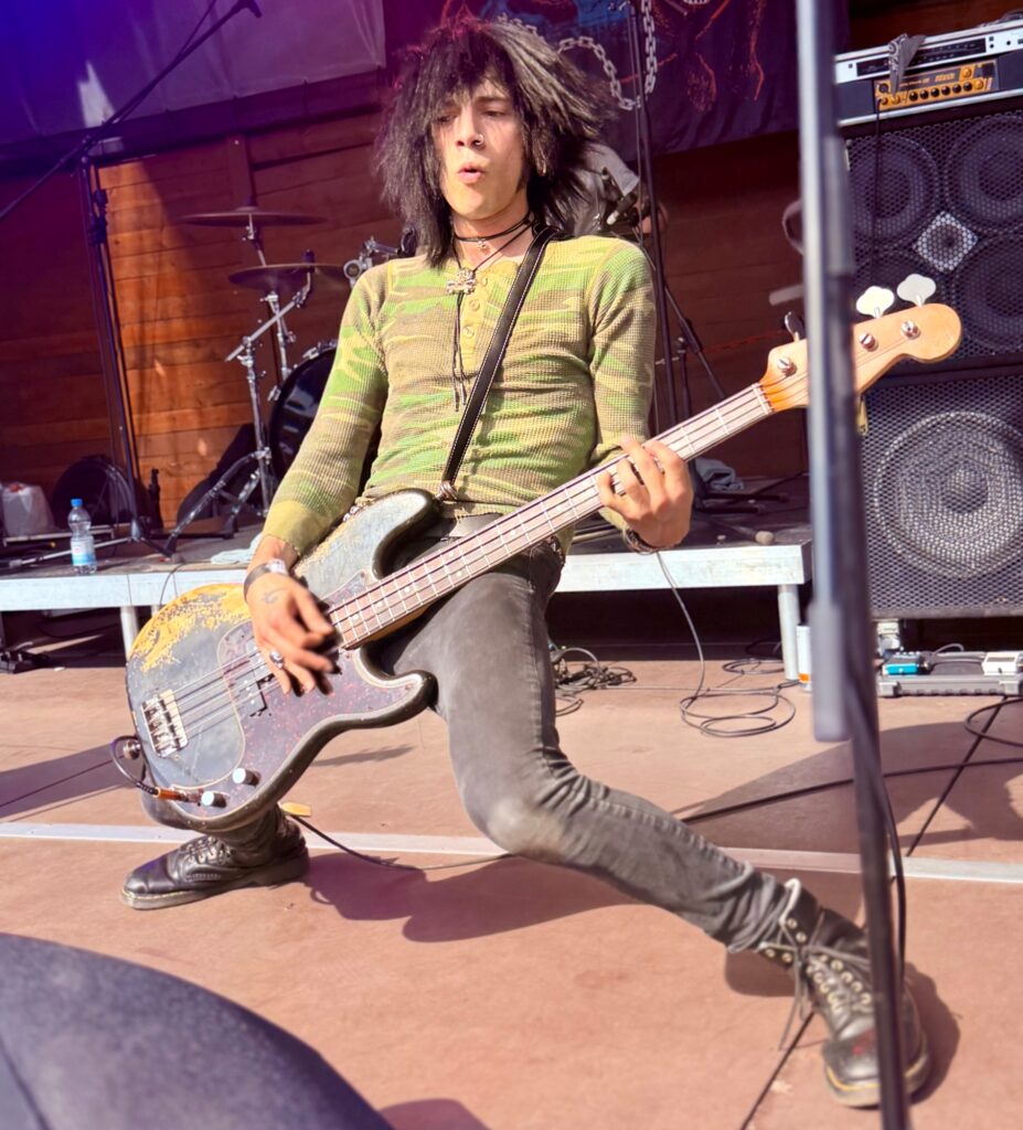Ravagers - Sam Harris - Bass - photo © Florian Reith