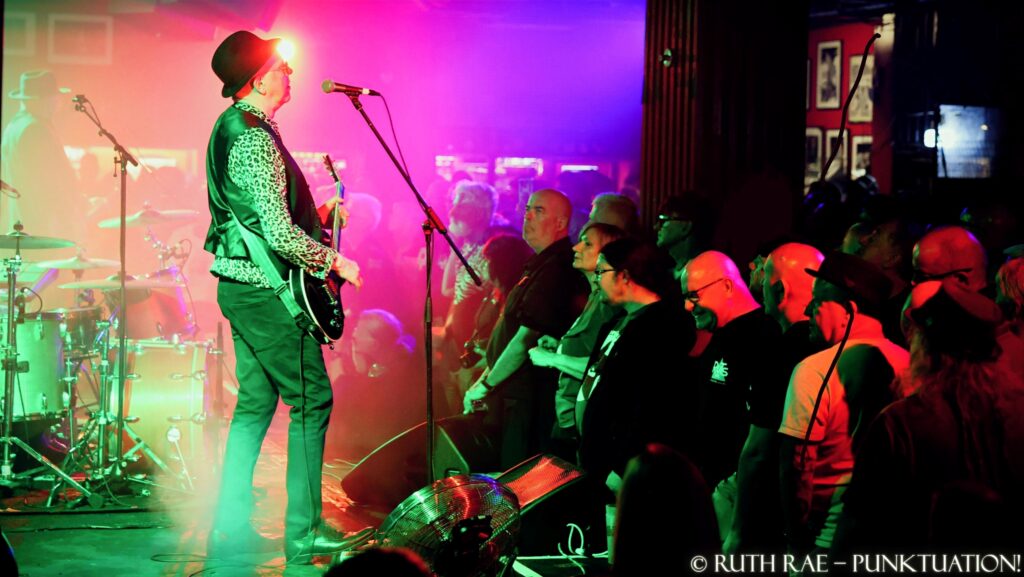 Ruts DC - Leigh and crowd - May 2026 100 Club London - photo © Ruth Rae