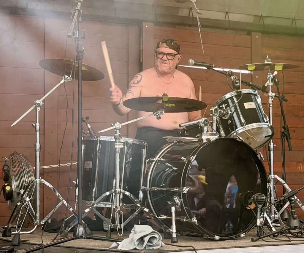 Sex Piemels - Frank Fonz - Drums - photo © Florian Reith
