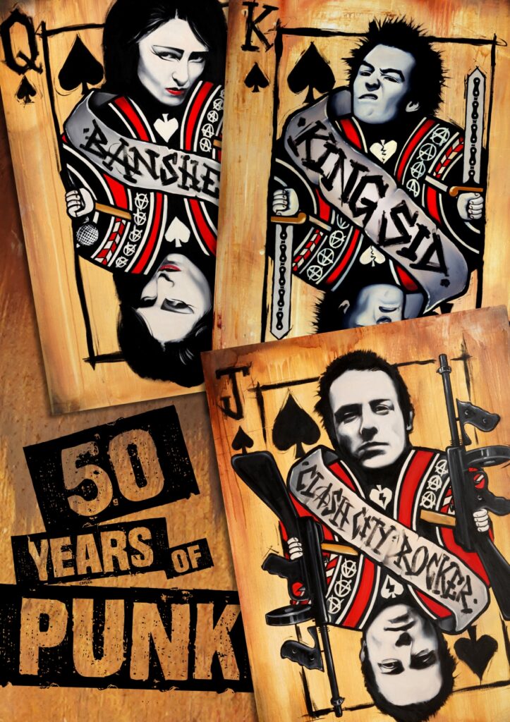 50 Years of Punk Poster