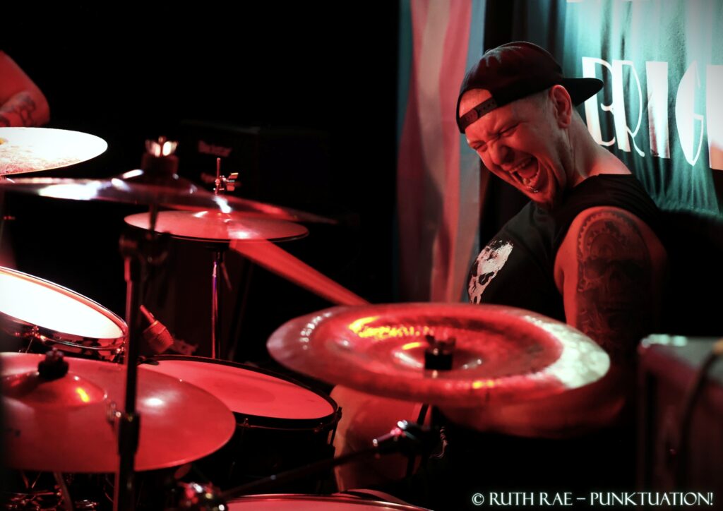 Face Up! - drummer - photo © Ruth Rae