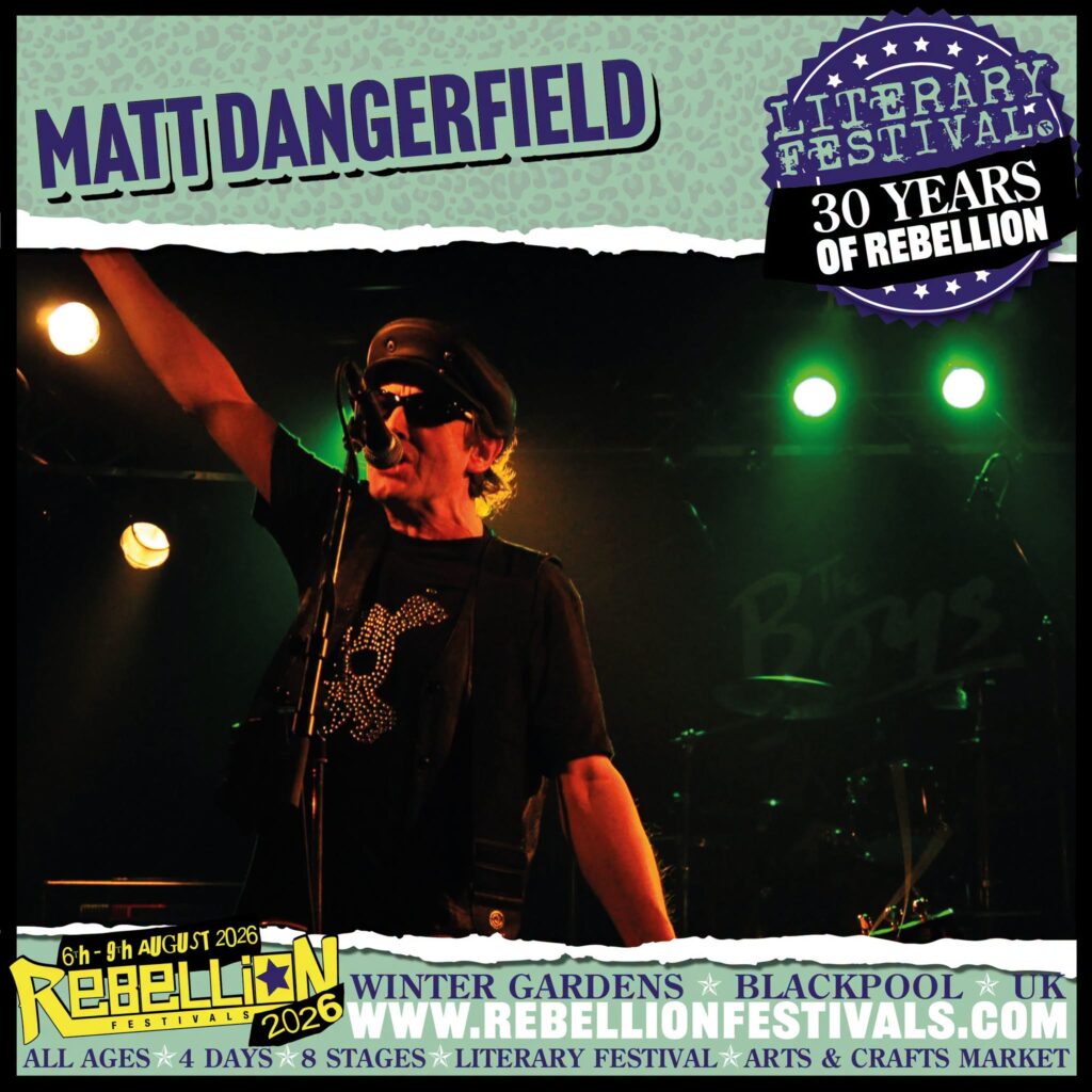 Matt Dangerfield - Literary stage 2026