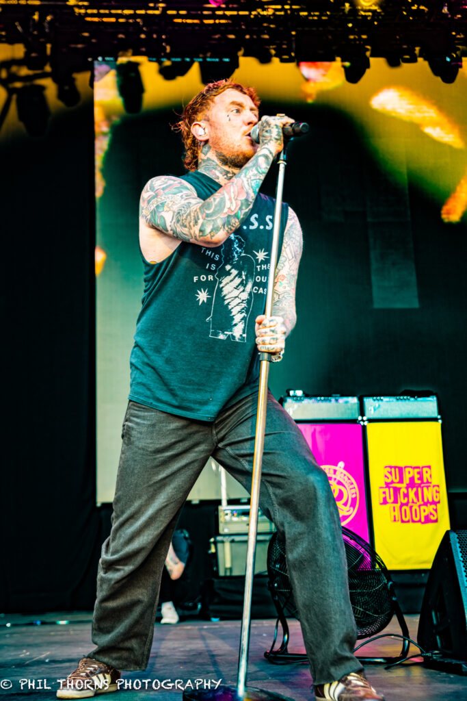 Sex Pistols - Frank Carter - photo © Phil Thorns